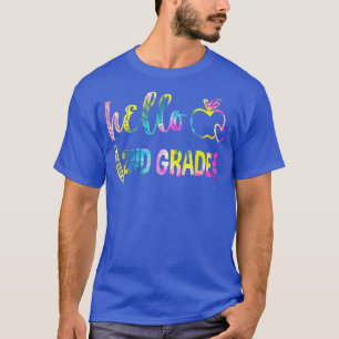 Gefärbte Krawatte Hallo Zweite Klasse Team 2. Klas T-Shirt