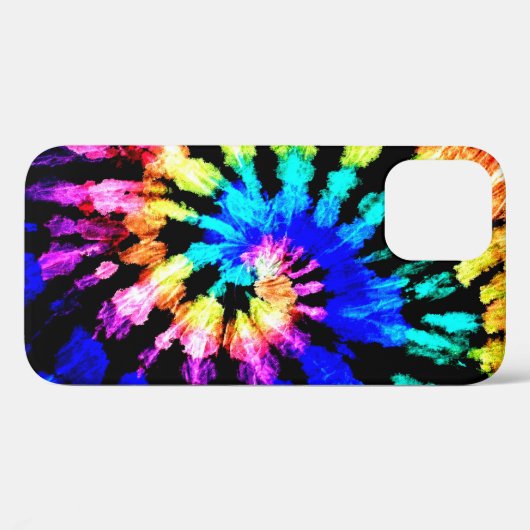 Gefärbte Krawatte Handgezeichneter Regenbogen Shib Case-Mate iPhone Hülle (Rückseite (Horizontal))