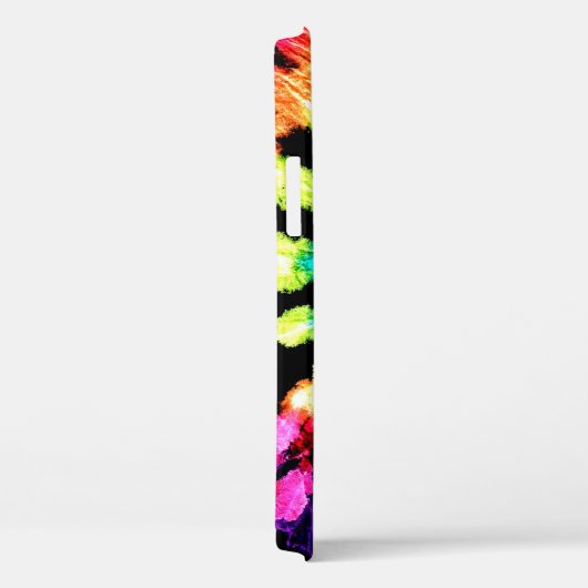 Gefärbte Krawatte Handgezeichneter Regenbogen Shib Case-Mate iPhone Hülle (Rückseite / Rechts)