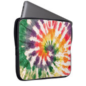 Gefärbte Krawatte Handgezeichneter Regenbogen Shib Laptopschutzhülle (Vorne Rechts)