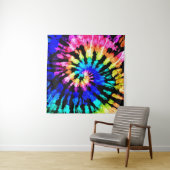 Gefärbte Krawatte Handgezeichneter Regenbogen Shib Wandteppich (Beispiel (Horizontal))