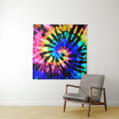 Gefärbte Krawatte Handgezeichneter Regenbogen Shib Wandteppich (Beispiel)