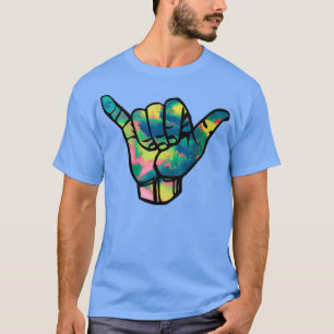 Gefärbte Krawatte Hang Loose Gefärbte Krawatte Far T-Shirt