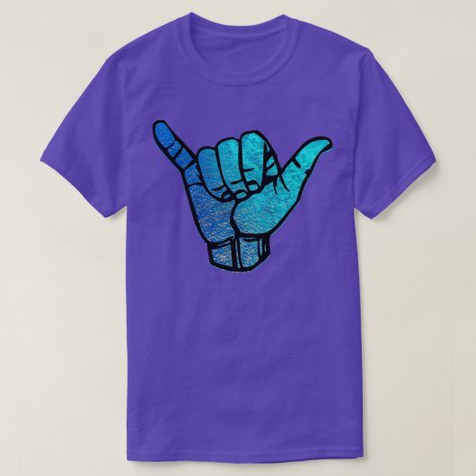 Gefärbte Krawatte Hang Loose Gefärbte Krawatte Far T-Shirt (Design vorne)