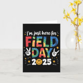 Gefärbte Krawatte hier für den Feldtag 2025 Karte (Gelbe Blume)