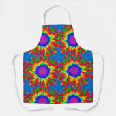 GEFÄRBTE KRAWATTE HIPPIE BOHO KITCHEN SCHÜRZE (Vorderseite)