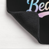Gefärbte Krawatte Hola Beaches Funny Beach Sommeru Mousepad (Ecke)