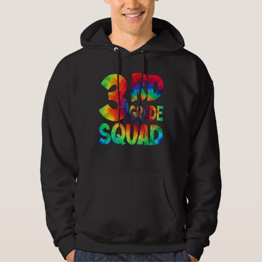 Gefärbte Krawatte Hoodie (Vorderseite)