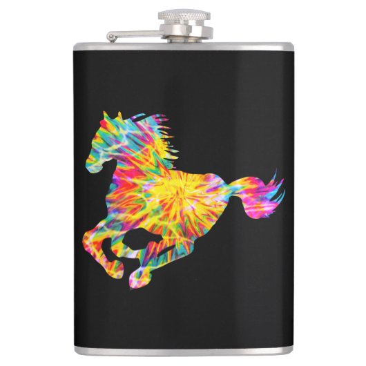 GEFÄRBTE KRAWATTE HORSE FLACHMANN (Vorderseite)