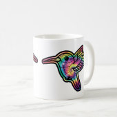 Gefärbte Krawatte Hummingbird Kaffeetasse (VorderseiteRechts)