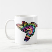 Gefärbte Krawatte Hummingbird Kaffeetasse (Links)