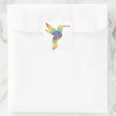 Gefärbte Krawatte Hummingbird Sticker (Tasche)