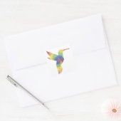 Gefärbte Krawatte Hummingbird Sticker (Umschlag)