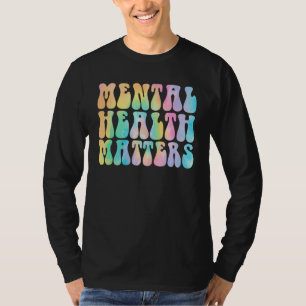 Gefärbte Krawatte Ihre Worte sind wichtig für den T-Shirt