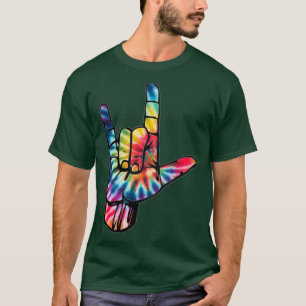 GEFÄRBTE KRAWATTE ILY T-Shirt
