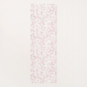 gefärbte Krawatte in Stone Beige Boho Yogamatte (Rückseite)