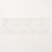 gefärbte Krawatte in Stone Beige Boho Yogamatte (Vorderseite (Horizontal))