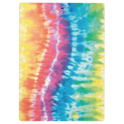 Gefärbte Krawatte Klemmbrett (Rückseite)