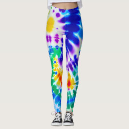 Gefärbte Krawatte Leggings