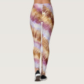 Gefärbte Krawatte Leggings (Rückseite)