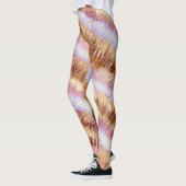 Gefärbte Krawatte Leggings (Links)