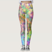 Gefärbte Krawatte Leggings (Vorderseite)