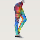 Gefärbte Krawatte Leggings (Rechts)