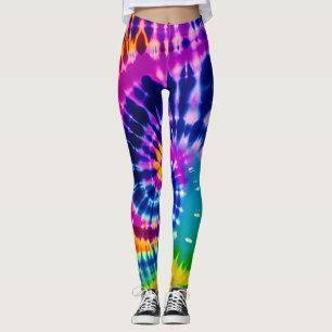 Gefärbte Krawatte Leggings