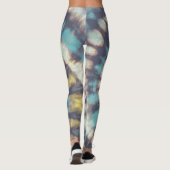 Gefärbte Krawatte Leggings (Rückseite)