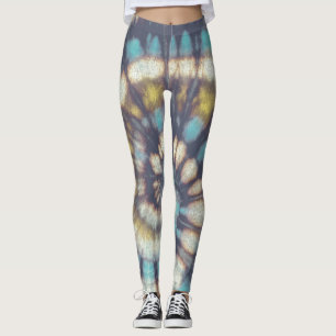Gefärbte Krawatte Leggings