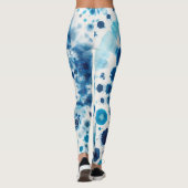 Gefärbte Krawatte Leggings (Rückseite)