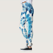 Gefärbte Krawatte Leggings (Links)