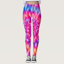 Gefärbte Krawatte Leggings