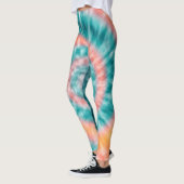 Gefärbte Krawatte Leggings (Links)