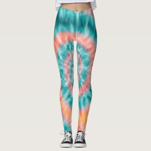 Gefärbte Krawatte Leggings