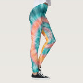 Gefärbte Krawatte Leggings (Rechts)