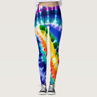 Gefärbte Krawatte Leggings