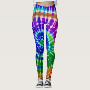 Gefärbte Krawatte Leggings