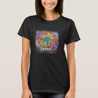 Gefärbte Krawatte Leopard Kindergarten T-Shirt