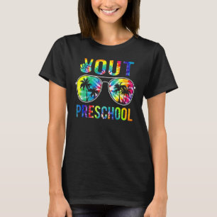 Gefärbte Krawatte Letzten Schulfriedtag im Vorschu T-Shirt