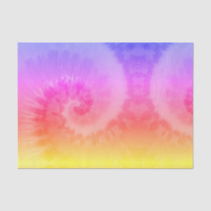 Gefärbte Krawatte Look Tissue Paper HAMbyWG Seidenpapier