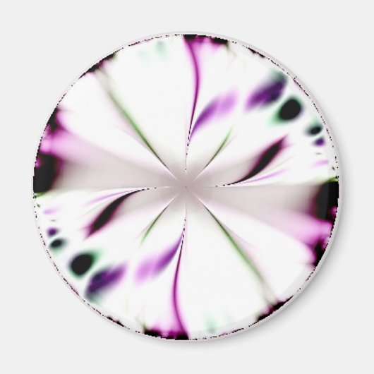 Gefärbte Krawatte Magnet (Vorne)