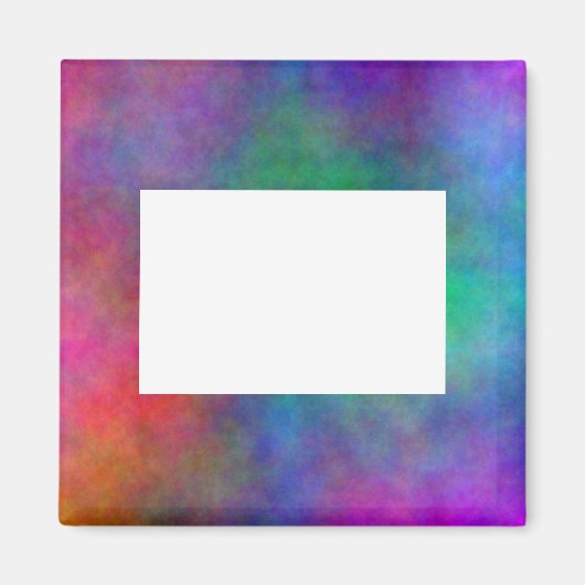 Gefärbte Krawatte Magnet (Vorne)