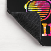 Gefärbte Krawatte Middle School Vibes Lehrer Stude Mousepad (Ecke)