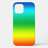 Gefärbte Krawatte Mittelspektrum-Regenbogenfarben Case-Mate iPhone Hülle (Rückseite)
