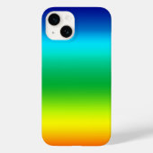 Gefärbte Krawatte Mittelspektrum-Regenbogenfarben Case-Mate iPhone Hülle (Rückseite)