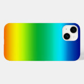 Gefärbte Krawatte Mittelspektrum-Regenbogenfarben Case-Mate iPhone Hülle (Rückseite (Horizontal))
