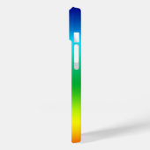 Gefärbte Krawatte Mittelspektrum-Regenbogenfarben Case-Mate iPhone Hülle (Rückseite / Links)