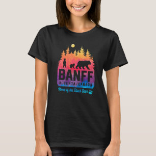 Gefärbte Krawatte Mother Bear und Cubs Banff Natio T-Shirt