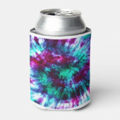 Gefärbte Krawatte multicolor Dosenkühler (Kanne Vorderseite)